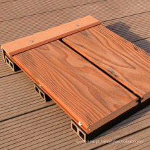 Piscina piso de madeira artificial impermeável wpc decks